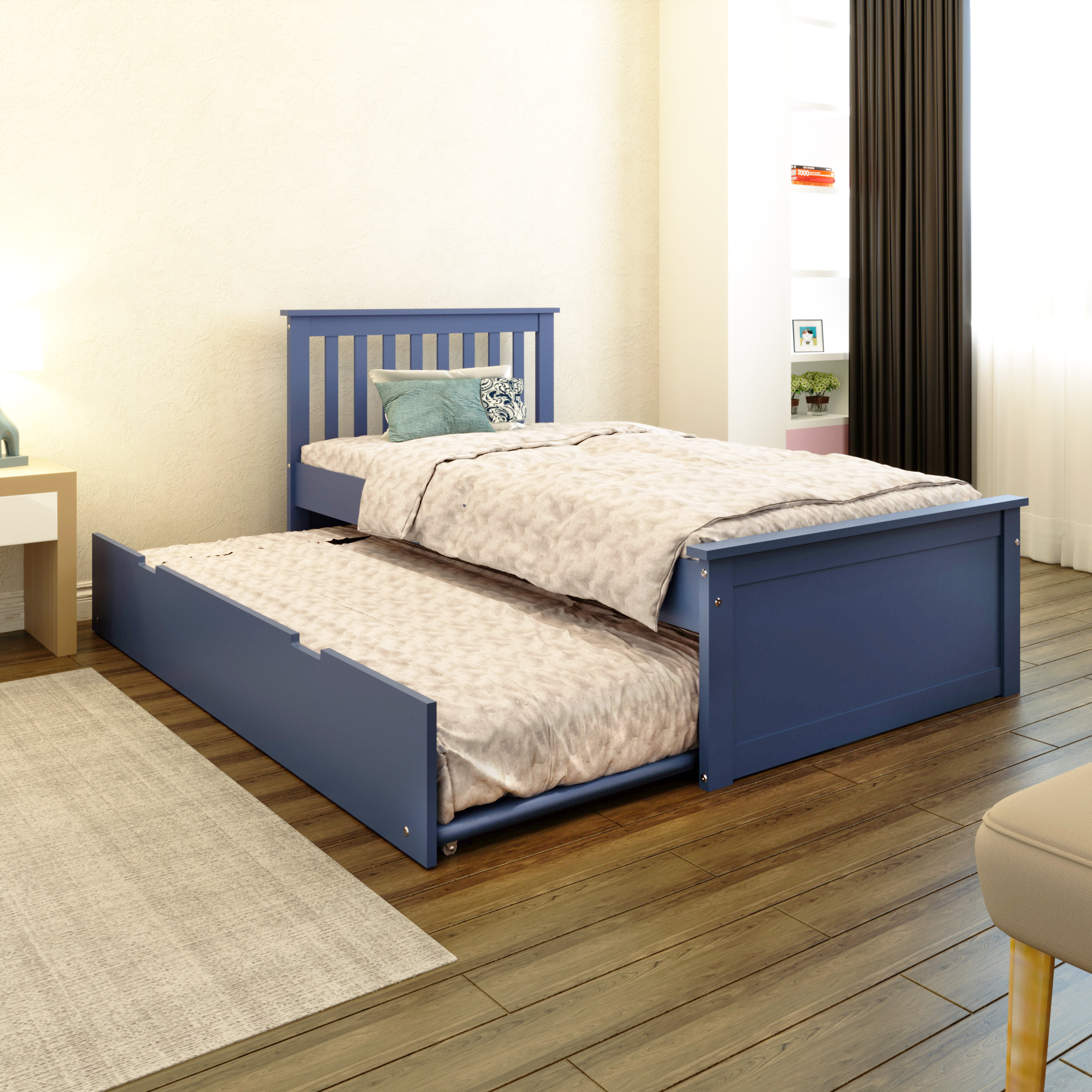 Fashion boys twin trundle bed